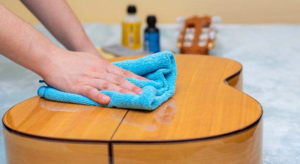 How To Clean An Acoustic Guitar With Household Items & Pro Kits