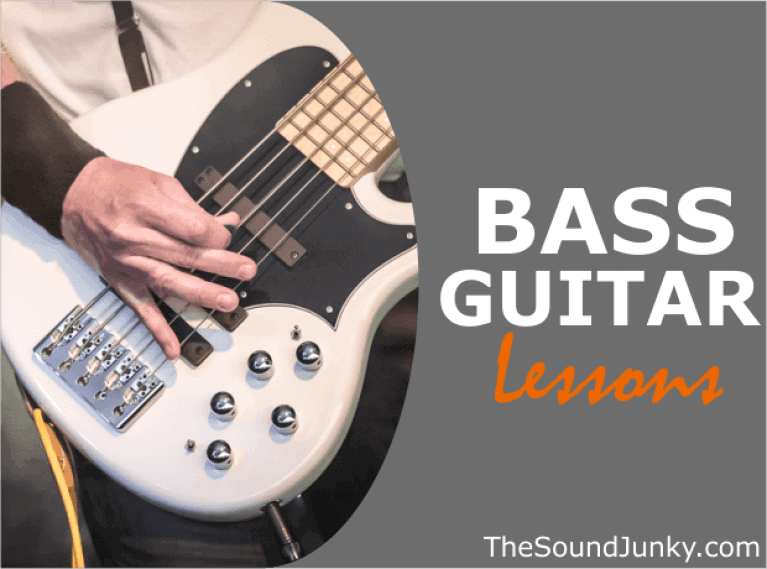 Bass Guitar Lessons (Beginner, Intermediate & Advanced)